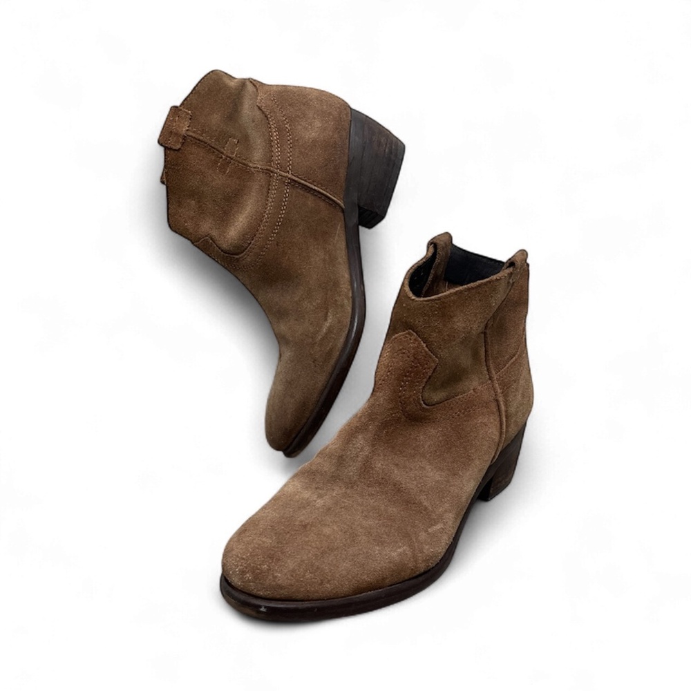 Diba True Camel Bootie size 8
